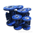 Customized Valve Parts Blue Cast Iron Valve Part